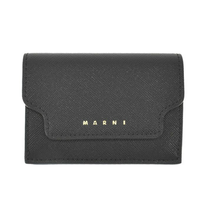 MARNI TRIFOLD YEN WALLET マルニ トリフォールド ウォレット メンズ レディース ユニセックス 小物 プレゼント ギフト 贈り物 ホワイトデー ブラック lv520z360nbk