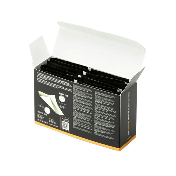 マッシモ オフィシャルストアの【最短即日発送】 CREP PROTECT SHOE CLEANING WIPES クレップ プロテクト ワイプス スニーカー 靴 シューズケア クリーニング オンライン｜アングル2