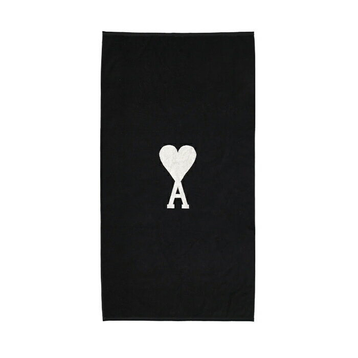 AMI PARIS AMI DE COEUR BEACH TOWEL UTW935.340 194 アミパリス アミ ドゥ クール ビーチタオル メン..