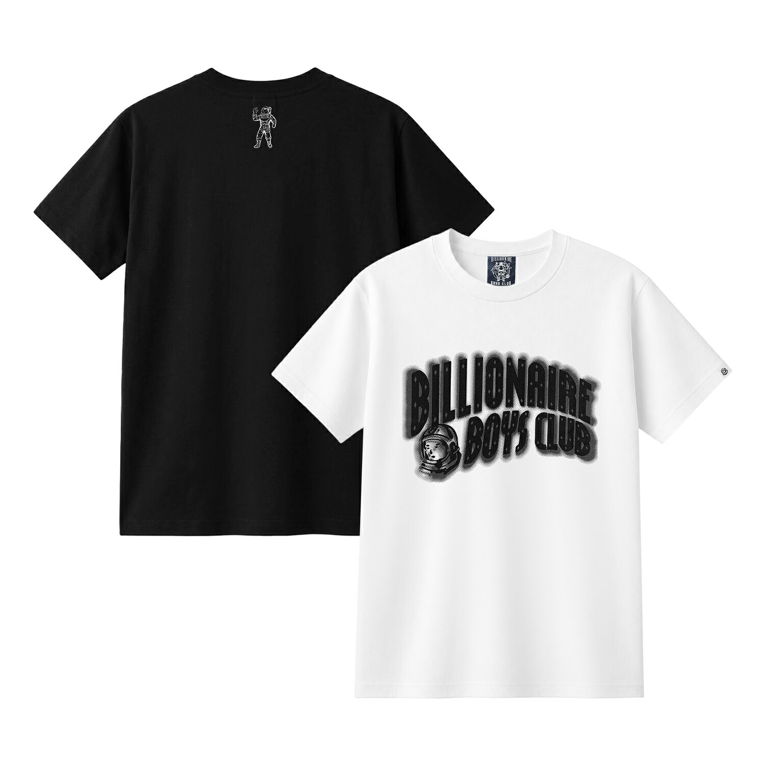  BILLIONAIRE BOYS CLUB DISTORTED ARCH LOGO T-SHIRT ビリオネア ボーイズ クラブ ディストーティド アーチ ロゴ Tシャツ 半袖 カットソー ロゴ ストリート メンズ ホワイト ブラック S M L XL XXL ラージ サイズ オンライン