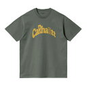 【サマーセール対象商品】CARHARTT WIP カーハート アーチロゴ半袖Tシャツ カーキ 201i029957