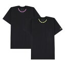 CHROME HEARTS NECK LINE LOGO S/S T-SHIRT Nn[c |Pbg TVc Y gbvX  ubN Xg[g IC ʔ 401nklogotee