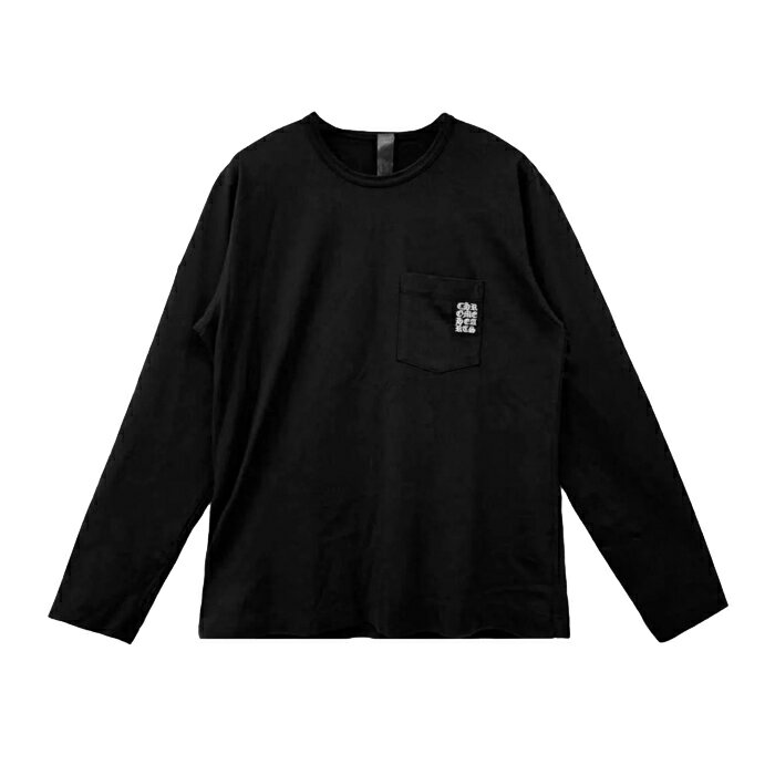 Rakuten - 【新品】 【最短即日発送】 CHROME HEARTS LOGO EMBROIDERY L/S T-SHIRT クロムハーツ ロゴ エンブロイダリー L/S Tシャツ 長袖 カットソー Central Cee ストリート メンズ ブラック L サイズ オンライン