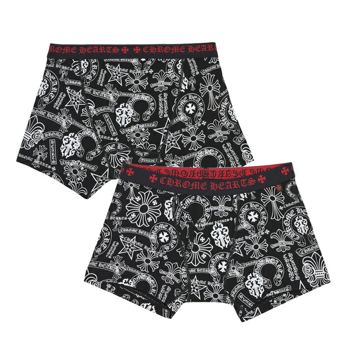 Rakuten - 【新品】 【最短即日発送】 CHROME HEARTS SHORT BOXER クロムハーツ アンダーウェア ボクサー ショーツ 下着 パンツ Central Cee ロゴ シュー ホース ストリート メンズ ブラック S M L XL サイズ オンライン