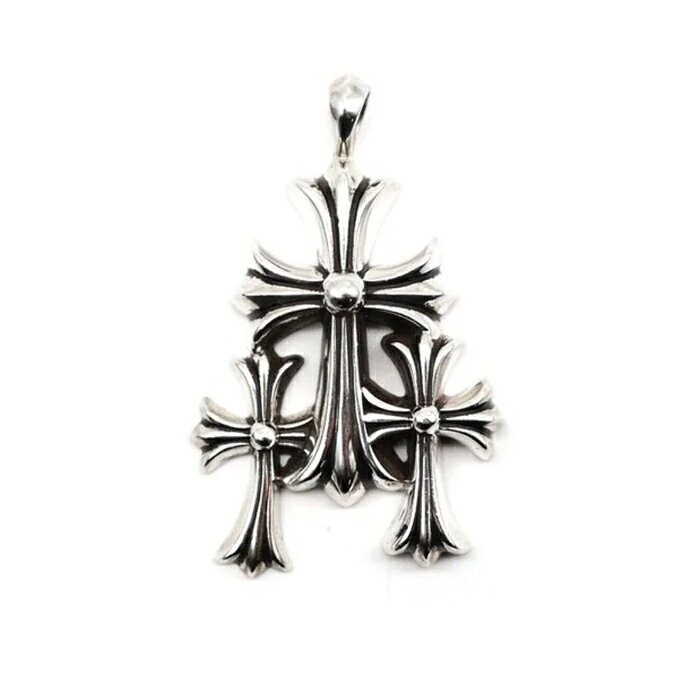Three Crosses Necklace 3連 クロスネックレス メンズ 楽天市場】トリプルクロス ペンダントの通販