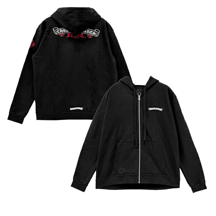【新品】 【ニューヨーク限定】 【最短即日発送】 CHROME HEARTS NYC SCROLL LOGO ZIP UP HOODIE クロムハーツ NYC スクロール ロゴ ジップアップ フーディー 長袖 パーカー Central Cee ストリート メンズ ブルー M L XL ラージ サイズ オンライン