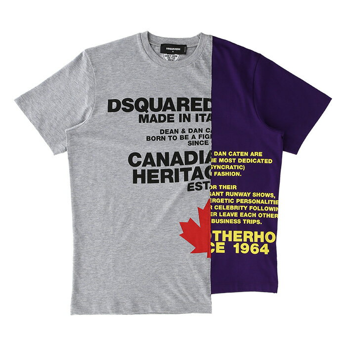 Rakuten - 【最短即日発送】 21SS DSQUARED2 HERITAGE SMOKE TEE /I SMOKE FIT /WASH T-SHIRT Tシャツ 201d2s75gd0150