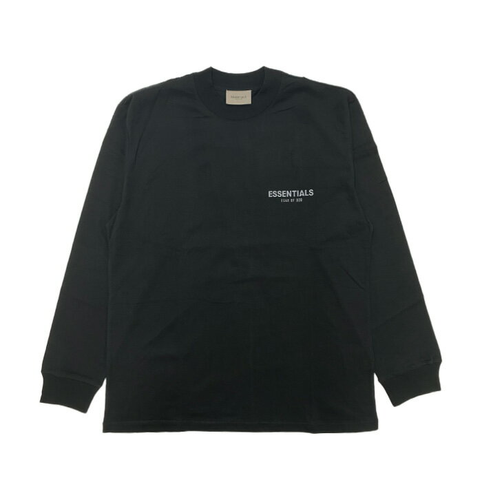 Jersey Long Sleeve Tee - Black | ESSENTIALS | Fear of God