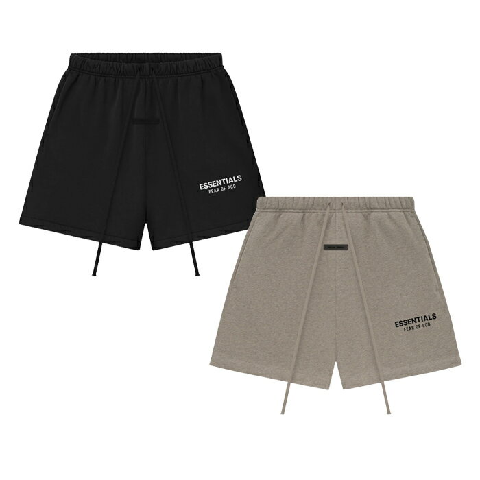  ESSENTIALS CLASSIC SWEATSHORT エッセンシャルズ クラシック スウェット ショーツ 半ズボン 半パン ロゴ FEAR OF GOD ストリート メンズ ヴィンテージブラック ホームステッド XS S M L XL ラージ サイズ オンライン