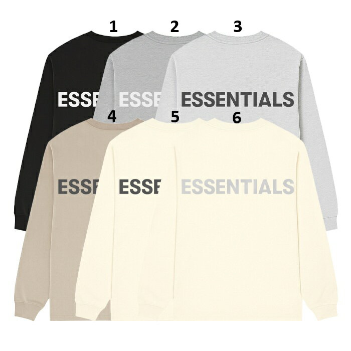 Rakuten - 【最短即日発送】 ESSENTIALS FLEECE 90S HOODIE エッセンシャルズ リフレクター ロゴ ロング スリーブ Tシャツ 長袖 カットソー FEAR OF GOD フィアオブゴッド ストリート メンズ XS S M L XXL ラージ サイズ オンライン