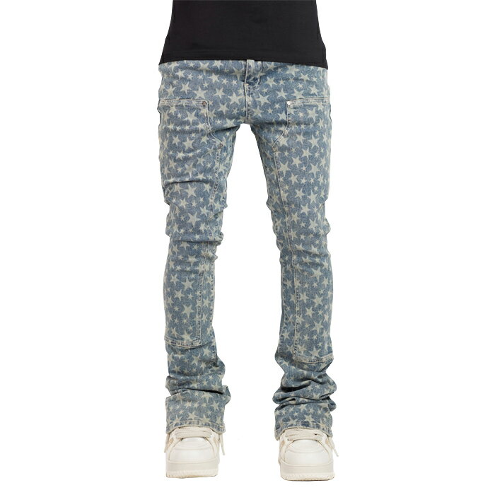 GUAPI VINTAGE BLUE LASER STARS DENIM グアピ ヴィンテージ ブルーレーザー スター デニム メンズ ボトムス ジーンズ オンライン 通販 laserstarsdenim