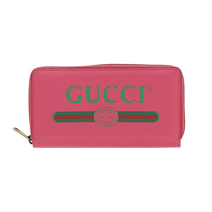 グッチ 長財布（メンズ） GUCCI PRINT LEATHER ROUND ZIPUP WALLET グッチ プリントレザーラウンドジップ 長財布 メンズ レディース ユニセックス 小物 ファッション 通販 オンライン 8014963178840