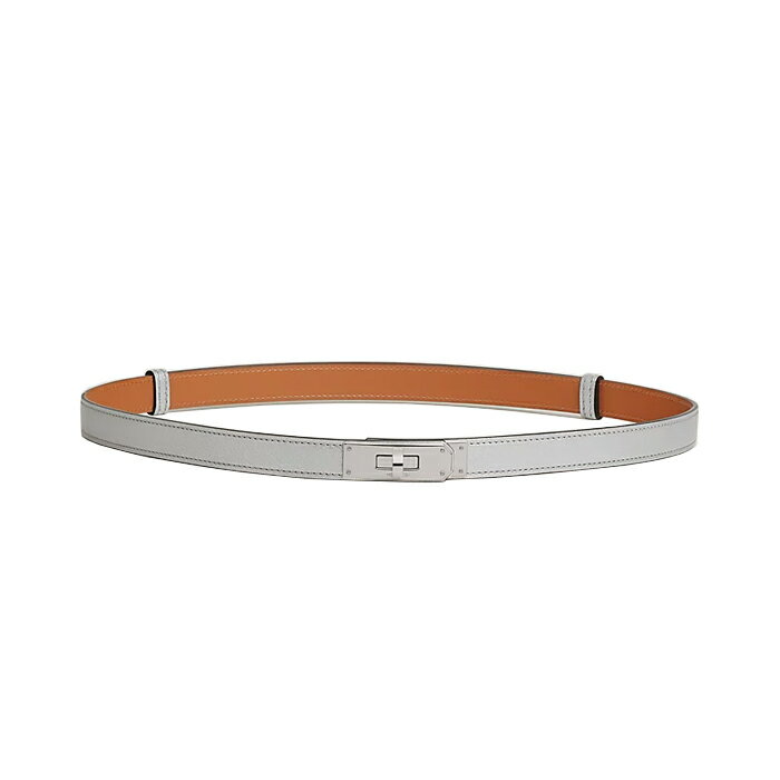 Rakuten - 【最短即日発送】 HERMES KELLY 18 BELT エルメス ケリー 18 ベルト 服飾 小物 ハイブランド ラグジュアリー 贈り物 ギフト プレゼント レディース シルバー F サイズ オンライン