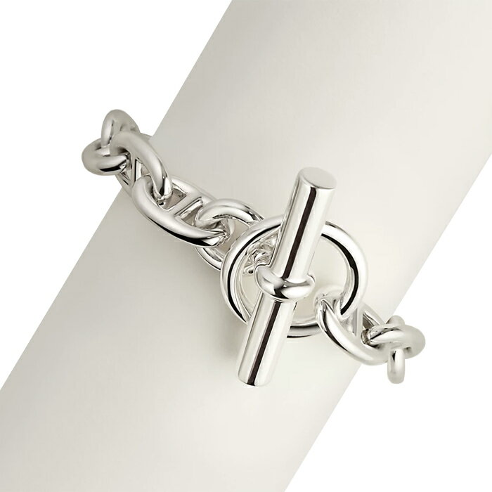銀 - 【最短即日発送】 HERMES CHAINE D'ANCRE BRACELET, MEDIUM MODEL エルメス シェーヌ ダンクル ブレスレット ミディアム モデル アクセサリー ラグジュアリー 贈り物 ギフト プレゼント ユニセックス シルバー 16 17 18 サイズ オンライン