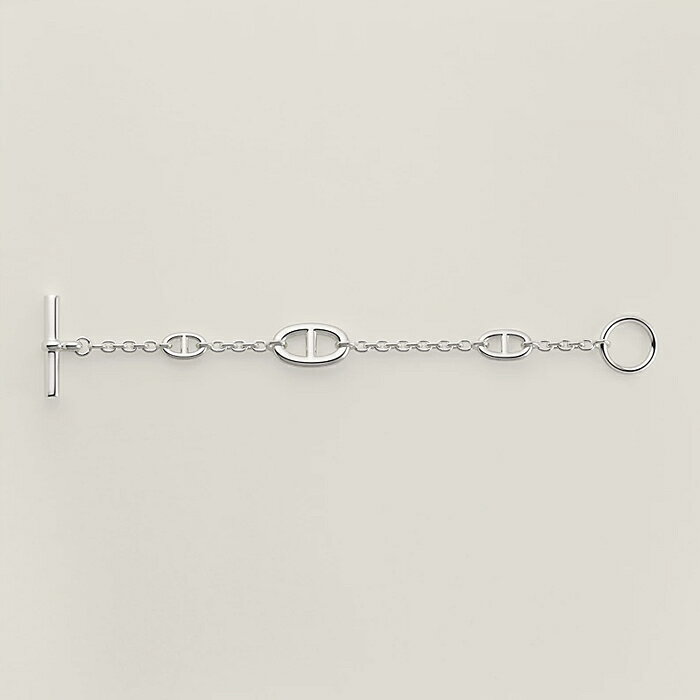 マッシモ オフィシャルストアの【最短即日発送】 HERMES FARANDOLE BRACELET エルメス ファランドール ブレスレッド 贈り物 ギフト プレゼント メンズ レディース ユニセックス シルバー XS SH ST LG サイズ オンライン｜アングル3