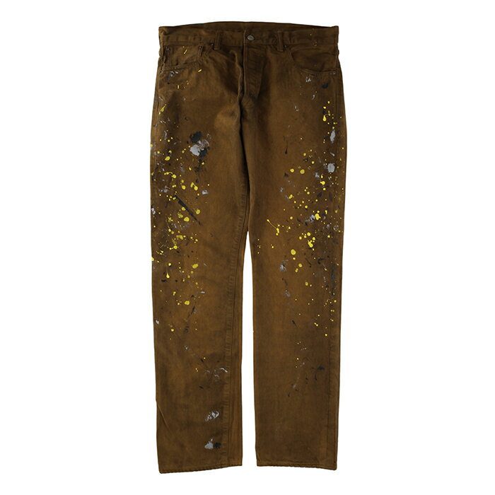 Hidden NY Painter Denim Pants Brown qhD j[[N yC^[fjpc Y {gX Xg[g t@bV ʔ IC 301denimpt