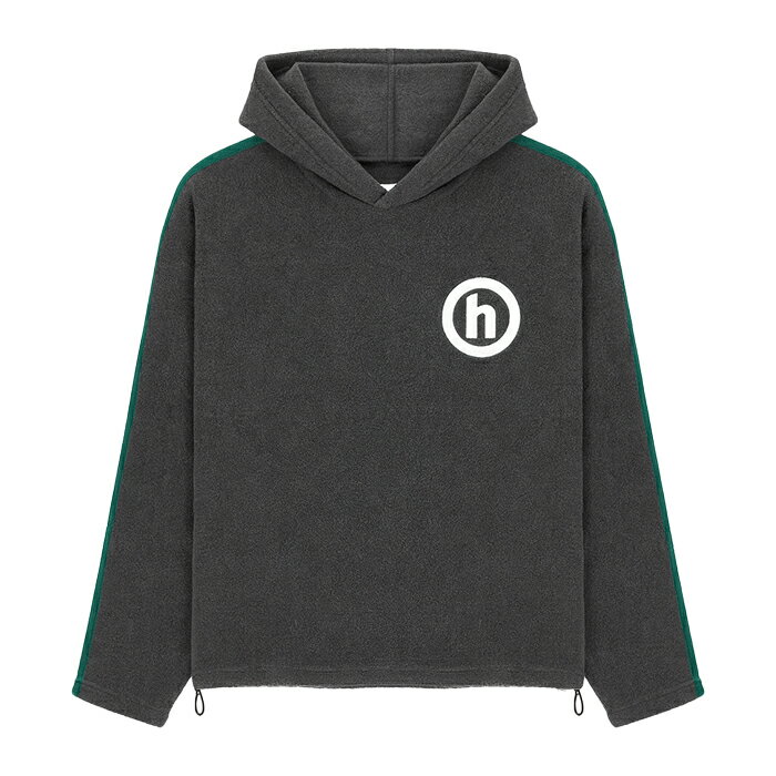 Rakuten - 【最短即日発送】 HIDDEN NY POLAR FLEECE HOODIE ヒドゥンニューヨーク ポーラー フリース フーディー 長袖 パーカー ストリート メンズ チャコール M L XL ラージ サイズ オンライン