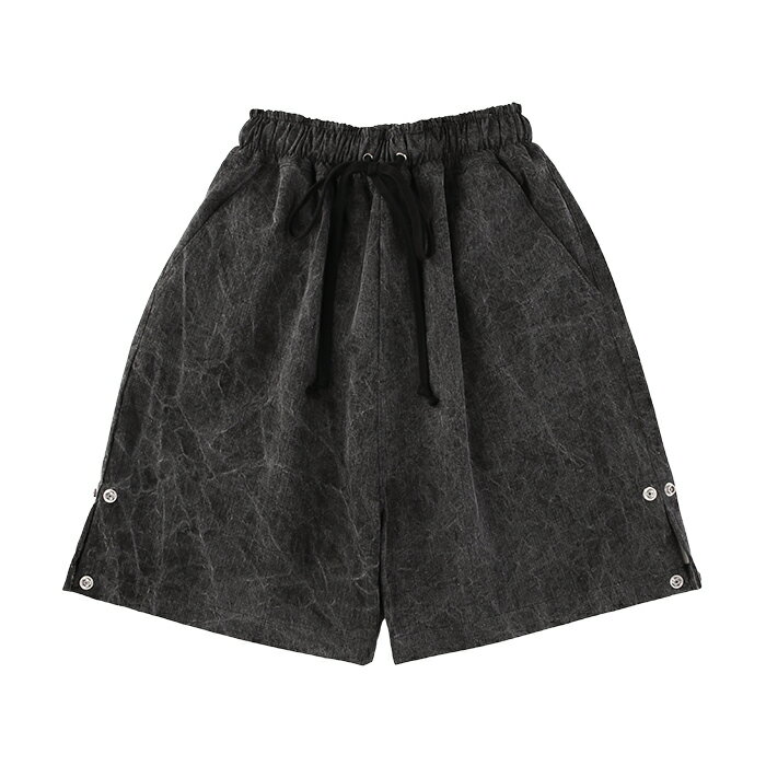 INDEPICT 23SS Pigment dye Big shorts Black CfBsNg sOg_C rbOVGbg V[gpc Y pc {gX ubN Xg[g qbvzbv t@bV ʔ IC 301in23ss07