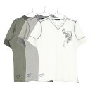 【サマーセール対象商品】JIMY'S CHARMER SHIRT ジミーズチャーマー Tシャツ メンズ 半袖 カットソー グレー カーキ オフホワイト S M L XL ラージサイズ スカル 花 ジローラモ