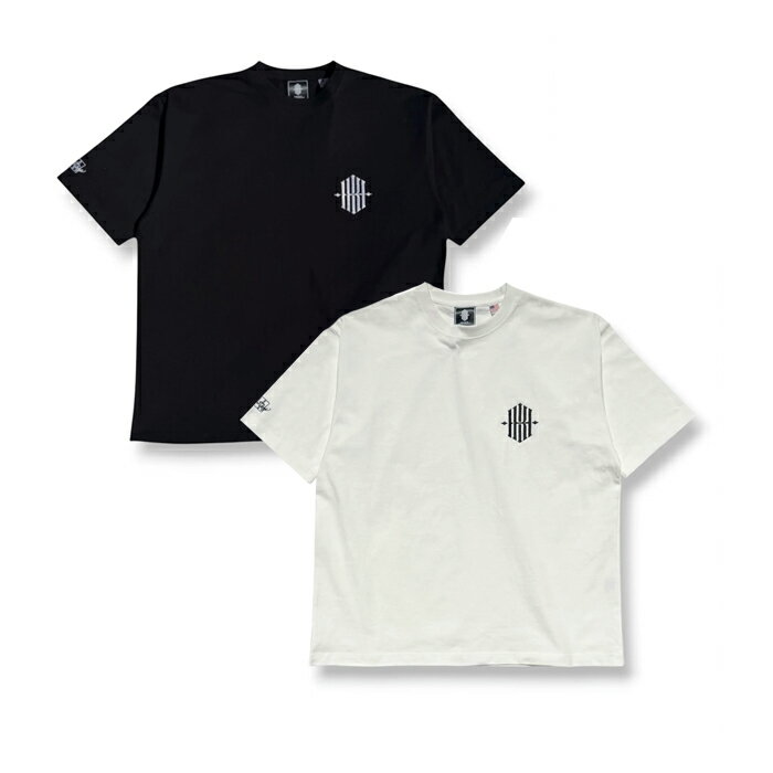  KHI LOGO T-SHITRS 2 ケーエイチアイ ロゴ Tシャツ 2 半袖 カットソー ロゴ 萩原 京平 ストリート メンズ ブラック ホワイト M L XL ラージ サイズ オンライン