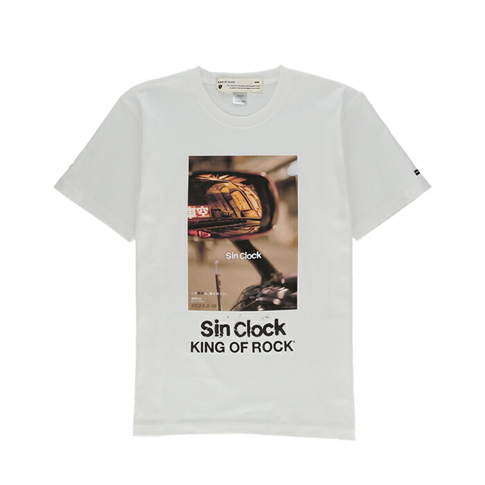 楽天マッシモ オフィシャルストアKING OF ROCK キングオブロック ×映画「Sin Clock」シンクロック SIDE MIRROR 7.1oz SS TEE サイドミラー 7.1オンス 半袖 Tシャツ メンズ トップス 301sidemirrorss