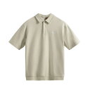 Kith 22SS Crystal Washed Graham Polo キス クリスタル ウォッシュド グラハムポロシャツクリーム グレー メンズ khm030432-106 201khm030432