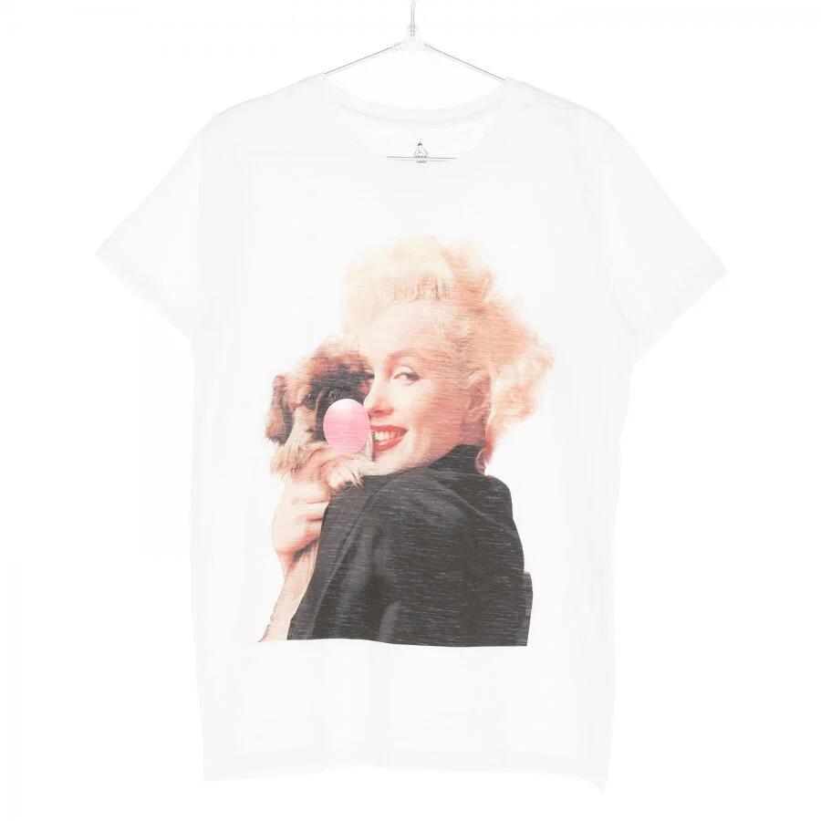 LET'S BUBBLE T-SHIRT レッツバブル Tシャツ 半袖 カットソー イタリア マリリン モンロー 犬 ストリート メンズ ホワイト M サイズ オンライン