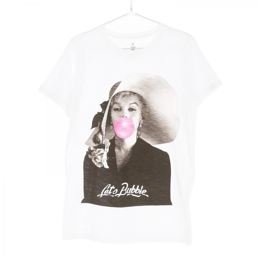 Rakuten - 【最短即日発送】 LET'S BUBBLE T-SHIRT レッツバブル Tシャツ 半袖 カットソー イタリア マリリン モンロー ストリート メンズ ホワイトS M サイズ オンライン