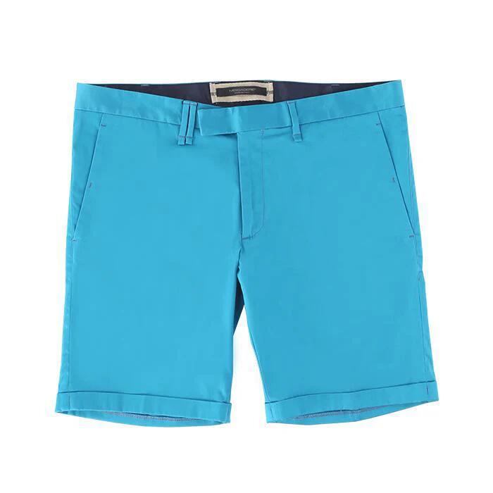 MESSAGERIE HALF PANTS メッサジェリエ ハーフ パンツ メンズ 半パン 半ズボン ターコイズブルー 50 サイズ 半ズボン 半パン オンライン