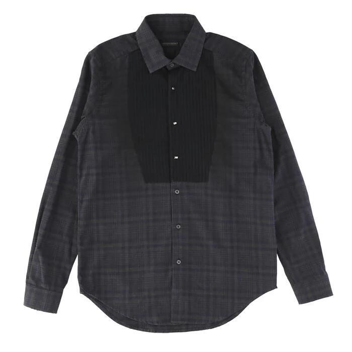 Rakuten - 【最短即日発送】 MESSAGERIE メッサジェリエ シャツ メンズ 長袖 チェック 38