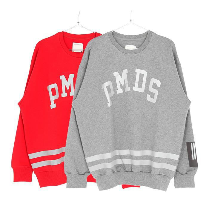 Rakuten - 【最短即日発送】 P.M.D.S. ピーエムディーエス プレミアムムードデニムスペリオール メンズ グレー レッド 901elton