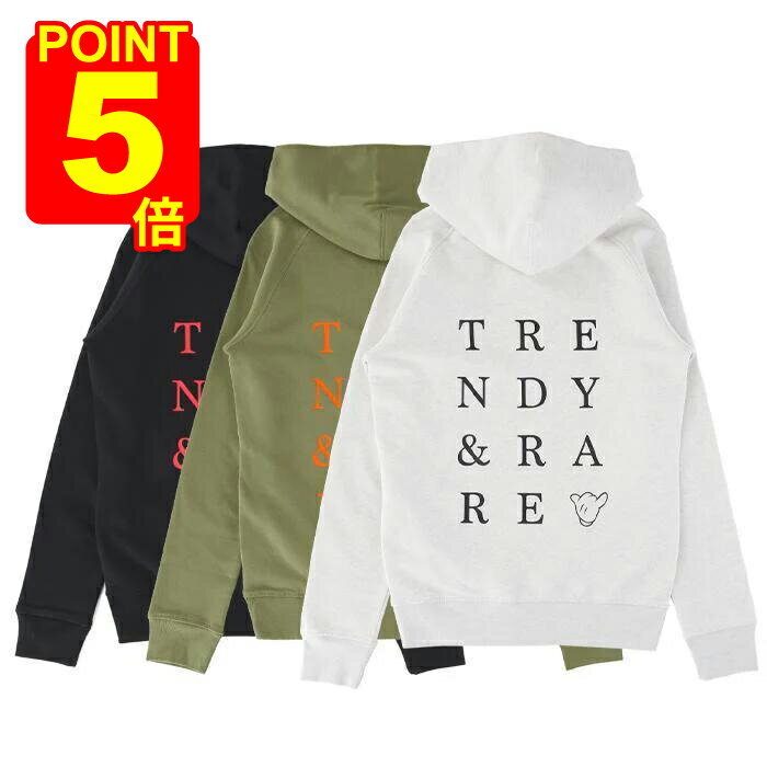 ڥݥ5ܡTRENDY & RARE HOODIE ȥǥ  쥢 աǥ ꥢ Ĺµ ѡ ޡ ѥǥ ...