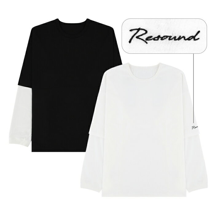 Rakuten - 【最短即日発送】 RESOUND CLOTHING 24SS FAKE LAYERED LONG SLEEVE レイヤード ロングスリーブTシャツ RC31-T-005 メンズ トップス ロンT 401rc31t005
