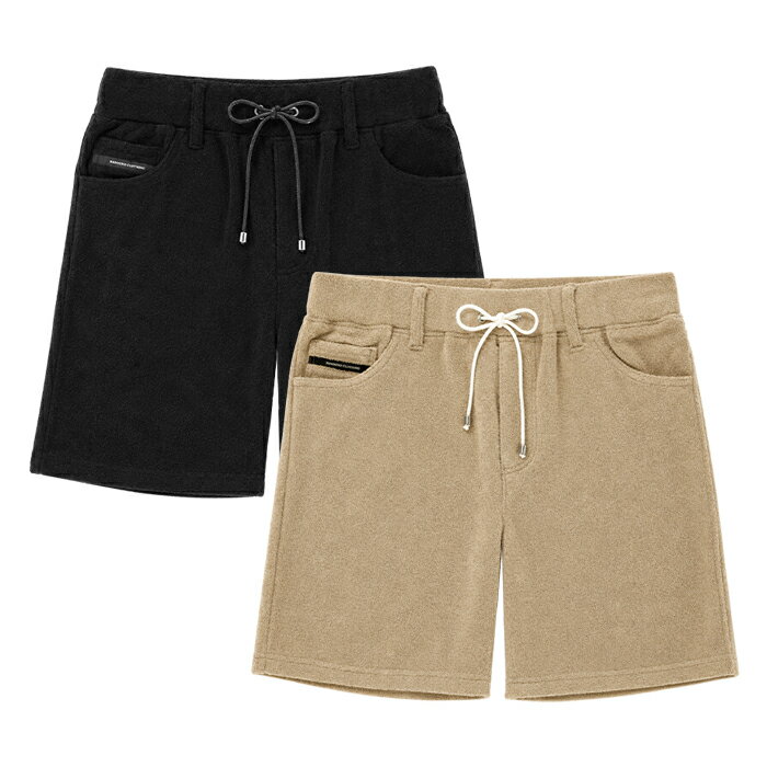 Rakuten - 【最短即日発送】 RESOUND CLOTHING VINTAGE PILE SHORTS リサウンドクロージング ヴィンテージ パイル ショーツ 半ズボン 半パン ハーフパンツ 大人 カジュアル イケおじ ストリート メンズ ベージュ ブラック 1 2 3 4 サイズ オンライン