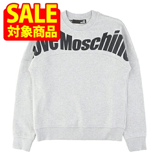 【サマーセール対象商品】MOSCHINO モスキーノ トレーナ— レディース グレー 002kk928107 【サマーセール対象商品】MOSCHINO モスキーノ トレーナ— レディース グレー 002kk928107
