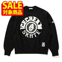 【サマーセール対象商品】ICECREAM COTTON LS T-SHIRT アイスクリーム パフプリント スウェットシャツ スケート メンズ 長袖 402icejp243k003