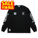【サマーセール対象商品】ICECREAM COTTON LS T-SHIRT アイスクリーム ロングスリーブTシャツ メンズ 長袖 402icejp243t012