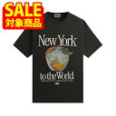 【サマーセール対象商品】【入手困難】KITH NY TO THE WORLD APPLE GLOBE VINTAGE TEE キス ニューヨーク トゥ ザ ワールド アップル グローブ ヴィンテージ Tシャツ メンズ 半袖 カットソー リンゴ 地球儀 ブラック クリーム S M L XL ラージサイズ