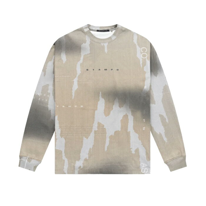 STAMPD IKAT CAMO LS SUBLIMATED RELAXED TEE スタンプド イカット カモ サブリメイティド リラックス ..