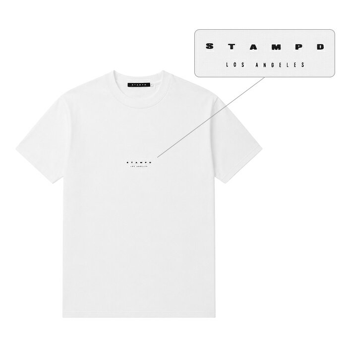 Rakuten - 【最短即日発送】 STAMPD STACK LOGO RELAXED TEE スタンプド スタック ロゴ リラックスド Tシャツ 半袖 カットソー ストリート メンズ オフホワイト XS S M L XL ラージ サイズ オンライン