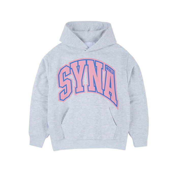 SYNA WORLD COLLEEG HOODIE シナワールド COLLEEG フーディー メンズ パーカー ホワイト XS S M L XL Central Cee CentralCee セントラルC セントラルシー ストリート ヒップホップ ラッパー