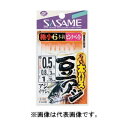 ささめ針 ちょい太豆アジ ピンクベイト S−107 針2号−ハリス1号【ゆうパケット】