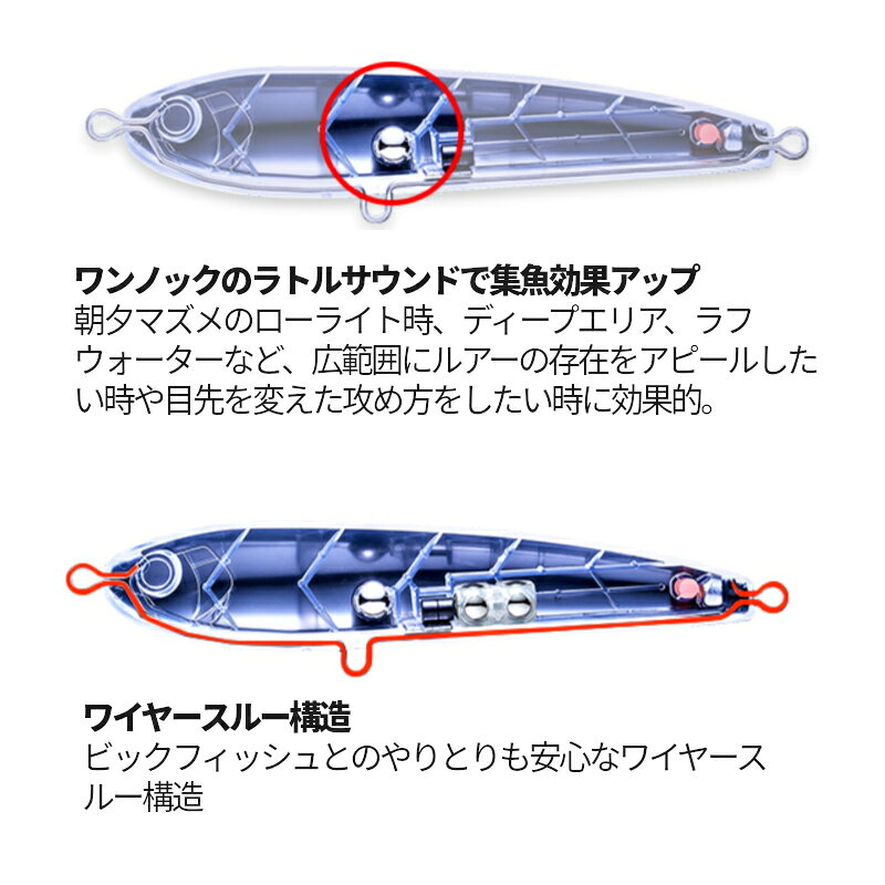 ハードコア® バレットダイブ(F) 72g シルエットブラック の商品画像3枚目