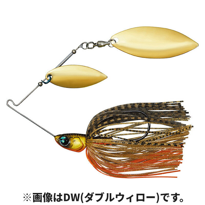 ダイワ スピナーベイト スティーズ スピナーベイト 3/8oz TW クロキン【ゆうパケット】