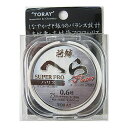 東レ 将鱗 へら スーパープロフロロ ハリス 75m 0.6号【ゆうパケット】