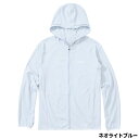 シマノ ウェア サンプロテクション ジップアップ パーカー XL ネオライトブルー WJ-001V