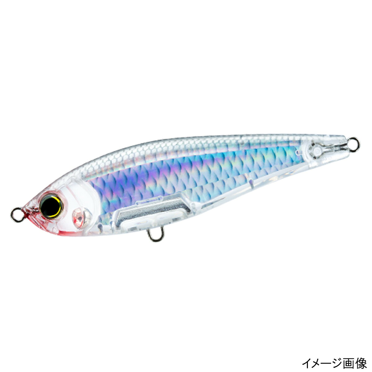ルアー ヨーヅリ 3D INSHORE トゥイッチベイト(SS) 90mm HGSH(ゴーストシャッド)
