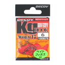 カツイチ デコイ キロフック・ワーム17 #6【ゆうパケット】