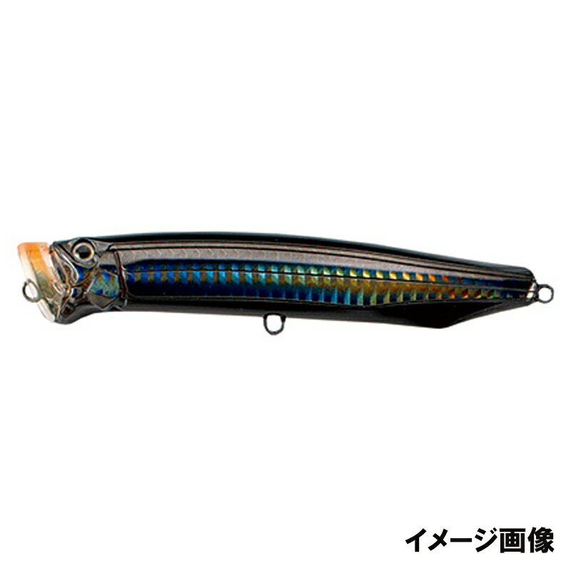 タックルハウス ルアー コンタクト フィードポッパー 100 05.ダブルブラック・スリットHG CFP100【ゆうパケット】