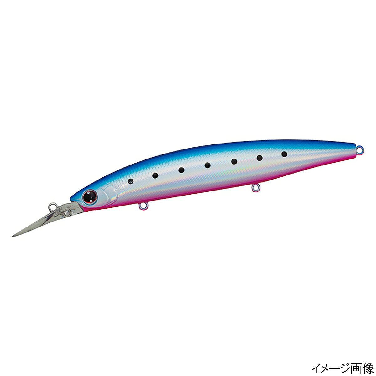 Minnow Plug - ダイワ ルアー ショアラインシャイナーZ セットアッパー 97S-DR ブルピンイワシ【ゆうパケット】